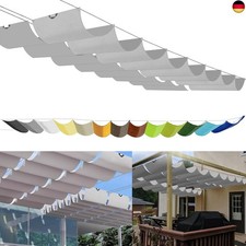 Einziehbares Welle Sonnensegel