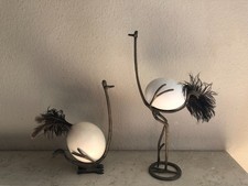 Messing Skulpturen Vogelstrauß