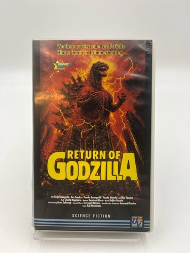 Return godzilla vhs - of,