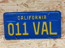 NUMMERNSCHILD USA CALIFORNIA