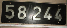 "Urmutter" Lokschild BR 58 244
