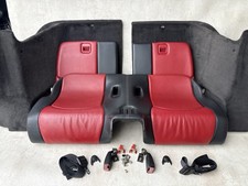 Mercedes R129 SL Designo Edition Rücksitzbank Kindersitz Notsitze Komplett Rot