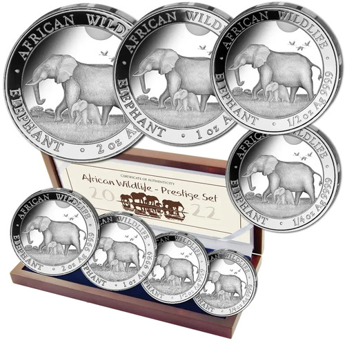 Silbermünzen elefant prestige - silbermünzen,
