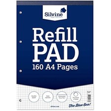 Refill Pad, 160 Pages, A4