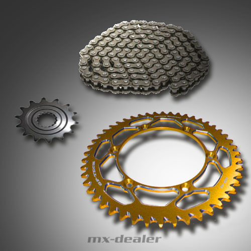 Tech factory kettenrad gelb - gp-tech,