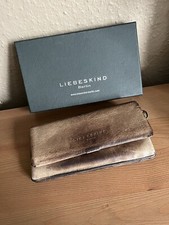 Liebeskind Geldbörse Leder Braun Portemonnaie Damen