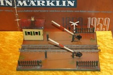 Märklin, 458 (EM), Bahnübergang, Schranke, Vorkrieg, 1935, absolute Rarität, top