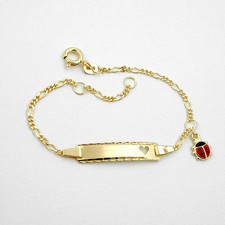 Baby Taufe Herz Armband mit