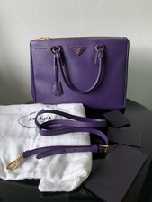 Prada galleria saffiano viola - prada,
