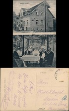 Ansichtskarte Gostewitz-Riesa 2 Bild Gasthaus 1913