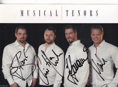 Autogramm musical tenors - -,
