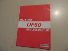 Werkstatthandbuch Reparatur Wartung Suzuki UF 50 Estilete 2000 - 2001