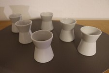 ARZBERG Serviettenring / Eierbecher Tric White Porzellan weiß