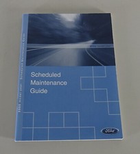 Service Schedule Ford Mustang, Ranger, Explorer, ZX2... modell year 2005 blank