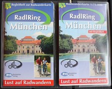 Radwanderkarte 1:75.000 Radl-Ring München mit Begleitheft