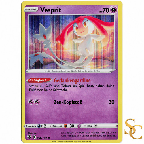 Pokémon tcg vesprit 066 189 - tcg,