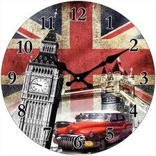 Glas Uhr Vintage Big Ben Tower