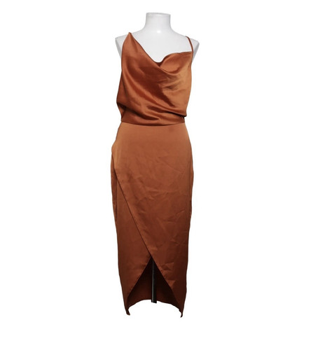 Missguided satin abendkleid - missguided,