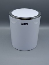 WENKO Kosmetikeimer Inca 5 Liter, Bad Mülleimer Mit Schwingdeckel, Kunststoff
