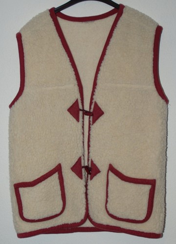 Damen schafell schaffellweste - schafell,