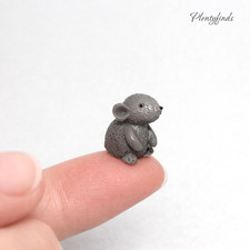 2 Stk Miniatur Maus Mäuse