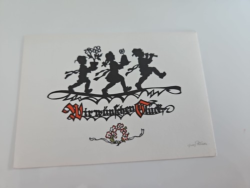 Plischke karte postkarten - karte,