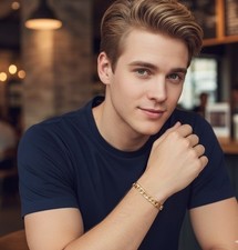 18k Goldkette Armband