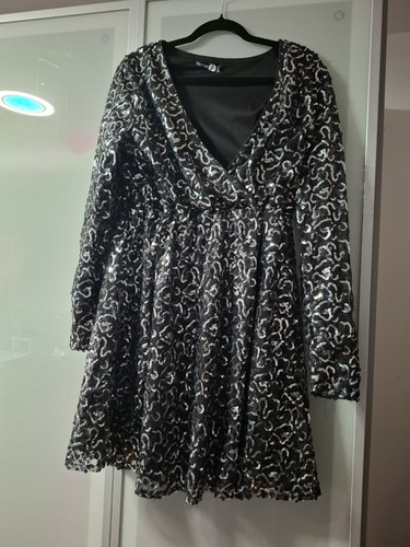 Boohoo kleid langarm coctail - boohoo,