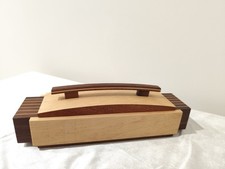 Holz Schatulle Nussbaum Ahorn