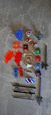 162 / Lego Ritter Zubehör Waffen Schilde Flaggen Zauberer Teile