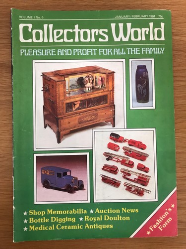 Collectors world magazine 1984 - world,