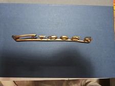 Originales Emblem Schriftzug CITROEN Oldtimer Heckklappe, NOS rar