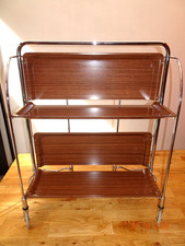 Dinett Bremshey  Servierwagen Teewagen Tisch Beistelltisch 70er Jahre