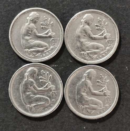 Satz pfennig 1949 - 50,