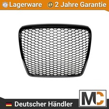 Frontgrill Wabengrill Schwarz Glanz passend für Audi A6 C6 4F Facelift 08-11
