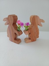 2 er Set Oster Deko Häschen