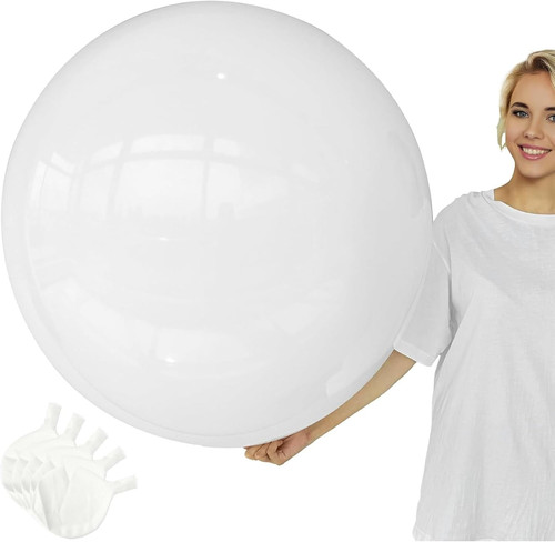 Xxl weißer luftballon x - xxl, 5