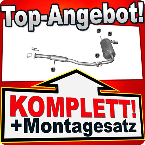 Auspuff für mazda i - für,