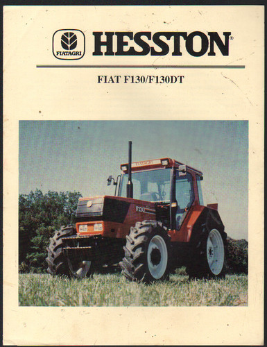 Hesston fiat f130 f130dt - hesston,