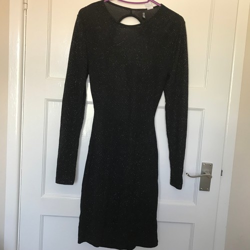 Schwarzes glitzerndes kleid - schwarzes,