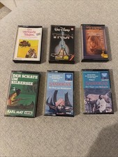 Kassettensammlung Auflösung (6 Stück) Hörspiele, Musik