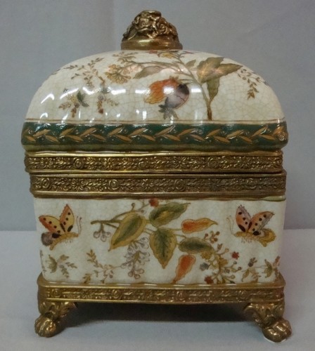 Box schmetterling art deco - schmetterling,