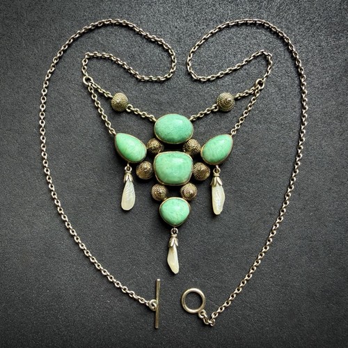 Jugendstil collier kette - jugendstil,