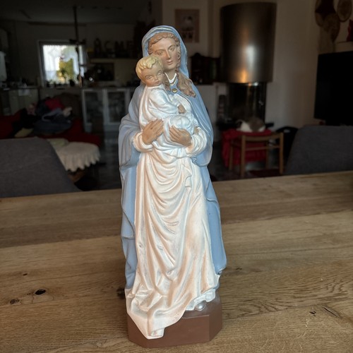 Skulptur maria mit - hl.,