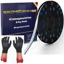 1200 x 5g  Klebegewichte Rolle