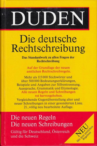 Duden rechtschreibung - duden,