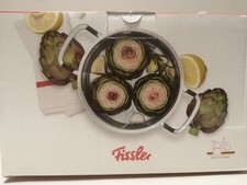 Fissler Kochtopf, 18/10 Stahl, 20 cm, Silber