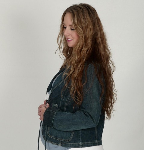 Umstandsjeansjacke