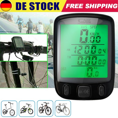 Fahrradcomputer tachometer lcd - fahrradcomputer,