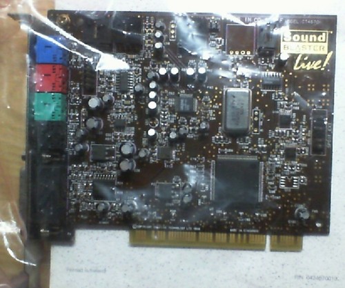 Sound blaster live ct7640 - sound,